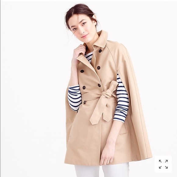j crew cape coat